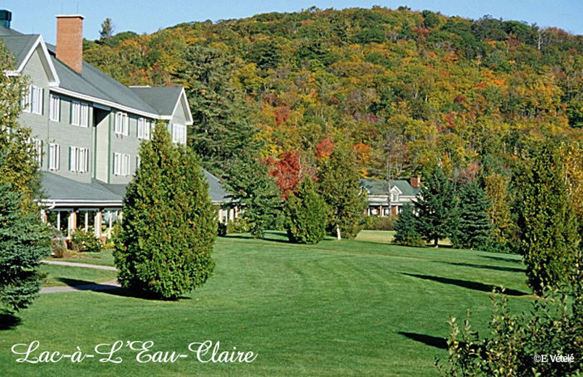 Auberge Du Lac-A-L'Eau-Claire Saint-Alexis-des-Monts Exterior photo